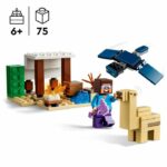 LEGO 21251 Minecraft Steve's Desert Expedition, Video Game Toy, Biome with House and Minifigures - Image 2