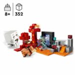 LEGO 21255 Minecraft Nether Portal Ambush, Toy with Battle Scenes and Minifigures, Hoglin Figure - Image 2