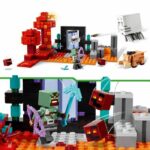 LEGO 21255 Minecraft Nether Portal Ambush, Toy with Battle Scenes and Minifigures, Hoglin Figure - Image 3