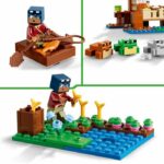 LEGO 21256 Minecraft The Frog House, Toy with Animal Minifigures, Characters: Zombie and Explorer - Image 4