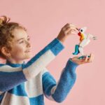 Lego Creator 3-in-1 31140 The magic unicorn, hippocampal and peacock toy, animal figurines - Image 6