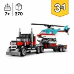 LEGO 31146 Creator 3in1 Trailer Truck with Helicopter, Helicopter Toy and Truck, Plane and Tanker – Bild 2