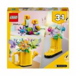 LEGO 31149 Creator 3in1 Flowers in the Watering Can, Children's Toy, with Watering Can, Bouquet of Flowers and 2 Birds - Image 6