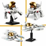LEGO 31152 Creator 3in1 Astronaut in Space, Construction Toy with Dog and Space Shuttle, Decoration - Image 4