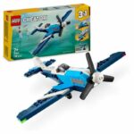 LEGO Creator 31160 3-in-1 Aeroplane: Race Plane - Building Toy for Ages 7 and Up