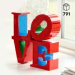 LEGO Art 31214 LOVE - Building Set for Adults - Decoration and Gift for Couples - Image 2