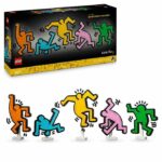 LEGO 31216 Art Keith Haring, Dancing Figures, Home Decor and Building Set for Adults