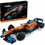 LEGO 42141 Technic The McLaren Formula 1 2022 Race Car, F1 Scale Model, Building Kit, Model Kit for Adults