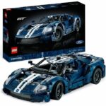 Lego Technic 42154 Ford GT 2022, car cover for adults, scale 1:12, advanced level