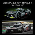 LEGO Technic 42156 Peugeot 9x8 24h Le Mans Hybrid Hypercar, racing car model - Image 4