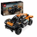 LEGO 42166 Technic NEOM McLaren Extreme E Race Car, Pull Back Car Toy for Children, Buildable