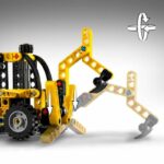 LEGO Technic 42197 Backhoe Loader - Building Toy and Gift for 7 Year Old Boys - Image 4