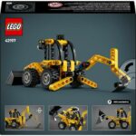 LEGO Technic 42197 Backhoe Loader - Building Toy and Gift for 7 Year Old Boys - Image 6