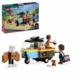 LEGO 42606 Friends Mobile Pastry Cart, Educational Toy with Aliya, Jules and Aira Dog Minifigures