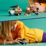 LEGO 42606 Friends Mobile Pastry Cart, Educational Toy with Aliya, Jules and Aira Dog Minifigures - Image 5