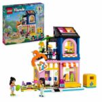 LEGO 42614 Friends Vintage Clothing Store, Model with Olly, Liann and Jordin Mini-Dolls and a Cat Figure