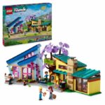 LEGO 42620 Friends Olly and Paisley's Family Homes, Doll Toy with Figures and Accessories