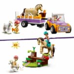 LEGO 42634 Friends Horse and Pony Trailer, Toy with Liann, Zoya and 2 Animal Figures - Image 3