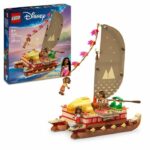 LEGO | Disney 43270 Moana's Adventure Ship - Building Toy and Gift for 6 Year Olds