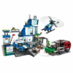 LEGO 60316 City Police Station, Toy Car, Garbage Truck and Helicopter Children +6 Years, Set Adventures - Image 2