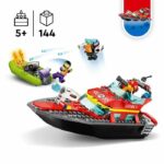 Lego City 60373 The firefighters' rescue boat, floating toy, jetpack and minifigurins - Image 3