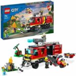 Lego City 60374 The firefighters' intervention truck, toy with modern drones, and figurines