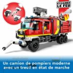 Lego City 60374 The firefighters' intervention truck, toy with modern drones, and figurines - Image 5