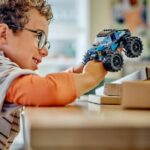 LEGO 60402 City The Blue Monster Truck, Off-Road Truck Toy and Driver Minifigure, Children's Gift - Image 5