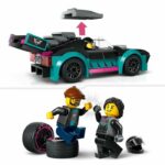 LEGO 60406 City Race Car and Car Transport Truck, Toy with Vehicle, Driver Minifigures - Image 4