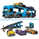 LEGO City 60408 Sports Car Transporter, 4 Vehicles for Kids - Image 3