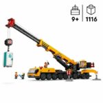 LEGO City 60409 Yellow Mobile Construction Crane, Building Set Gift for Kids - Image 2
