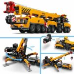 LEGO City 60409 Yellow Mobile Construction Crane, Building Set Gift for Kids - Image 3