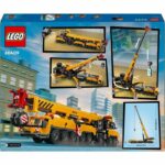 LEGO City 60409 Yellow Mobile Construction Crane, Building Set Gift for Kids - Image 6