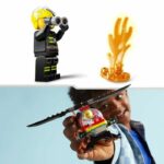LEGO 60411 City Fire Rescue Helicopter, Toy with Firefighter Pilot Minifigures, Gift for Children - Image 4