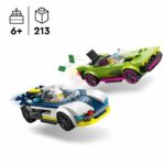 LEGO 60415 City The Chase between the Police Car and the Super Car, Toy with Minifigures, Gift for Children - Image 2