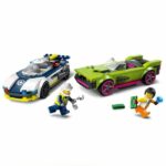 LEGO 60415 City The Chase between the Police Car and the Super Car, Toy with Minifigures, Gift for Children - Image 3