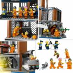 LEGO 60419 City Deep Sea Police Prison, Toy with Helicopter and Boat, 7 Minifigures and Dog Figure - Image 4