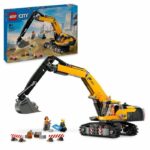 LEGO City 60420 Yellow Construction Excavator, toy for children aged 8 and up