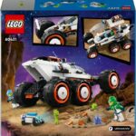 LEGO 60431 City Space Exploration Rover and Extraterrestrial Life, Toy with 2 Minifigures, Robot Figures - Image 2
