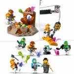 LEGO 60438 City Space Station and Rocket Launch Base, Space Toy, with Robot and 6 Minifigures - Image 4