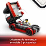 LEGO City 60445 F1 Truck with RB20 and AMR24 F1 Cars - Game for Boys Ages 8 and Up - Image 4