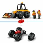 LEGO City 60450 Yellow Construction Loader - Building Game for Kids 4 Years Old