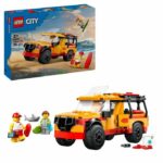 LEGO City 60453 Beach Rescue - Shark Toy for Ages 6 and Up