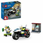 LEGO City 60455 Police Motorcycle Chase - Building Set for Ages 4 and Up