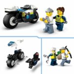 LEGO City 60455 Police Motorcycle Chase - Building Set for Ages 4 and Up - Image 3
