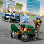 LEGO City 60459 Race Cars Pack: Plane vs. Hospital Bed - Toy for 5 Year Olds - Image 4