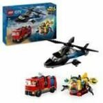 LEGO City 60462 Modular Helicopter, Fire Truck and Submarine - Toy for 7 year olds