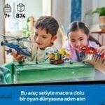 LEGO City 60462 Modular Helicopter, Fire Truck and Submarine - Toy for 7 year olds - Image 4