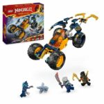 LEGO NINJAGO 71811 Arin's Ninja Off-Road Buggy, Set with Dragon and 4 Minifigures