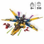 LEGO NINJAGO 71833 Ras and Arin's Super Storm Fighter - Building Game for Ages 8 and Up - Image 2